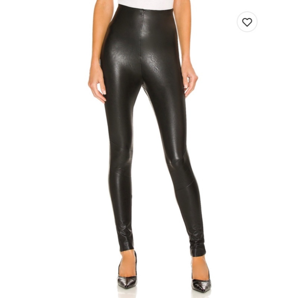 Revolve Commando Faux Leather Moro Leggings